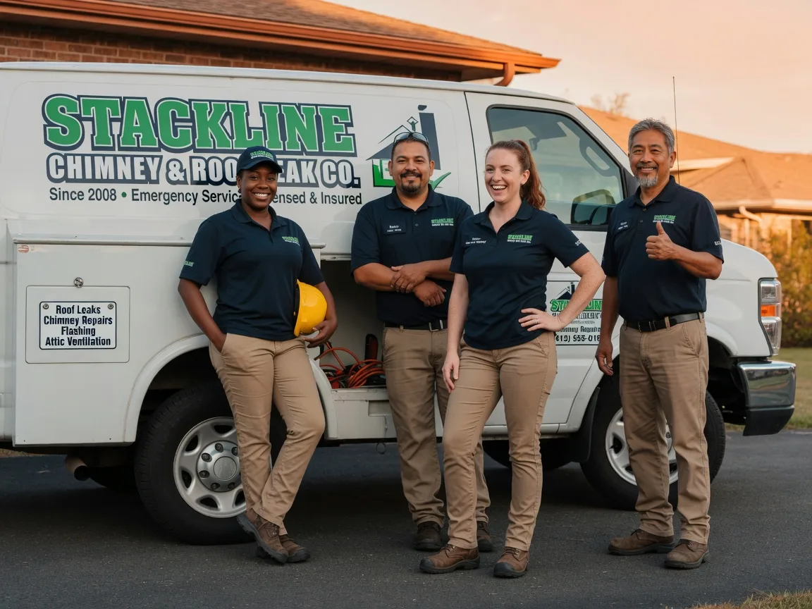 Chimney flashing repair company in Langley, WA